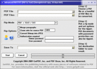 Advanced PDF2TXT (PDF to Text) screenshot